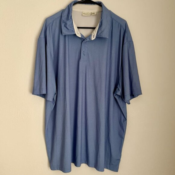 Rory Whelan Golf Men's XXL Performance Golf Polo Shirt Blue - Picture 3 of 7